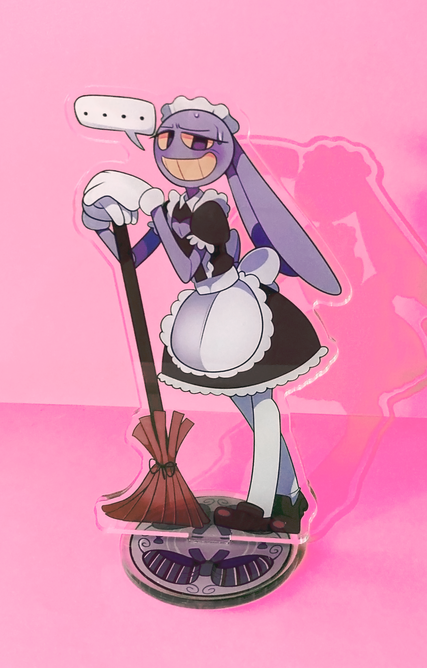 Clear Maid Jax Standee