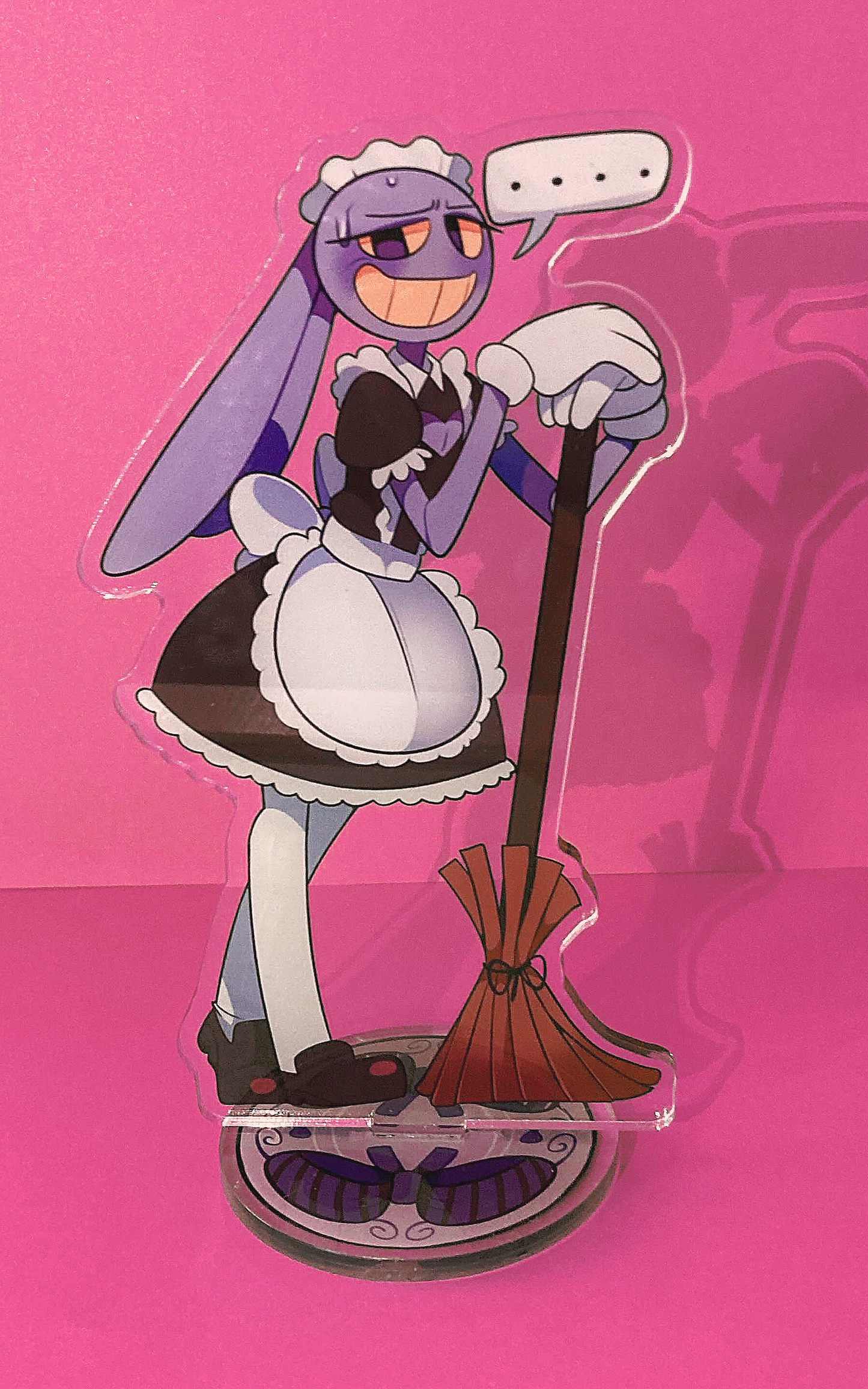 Clear Maid Jax Standee